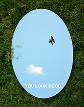 Load image into Gallery viewer, YOU LOOK GOOD MIRROR STICKER

